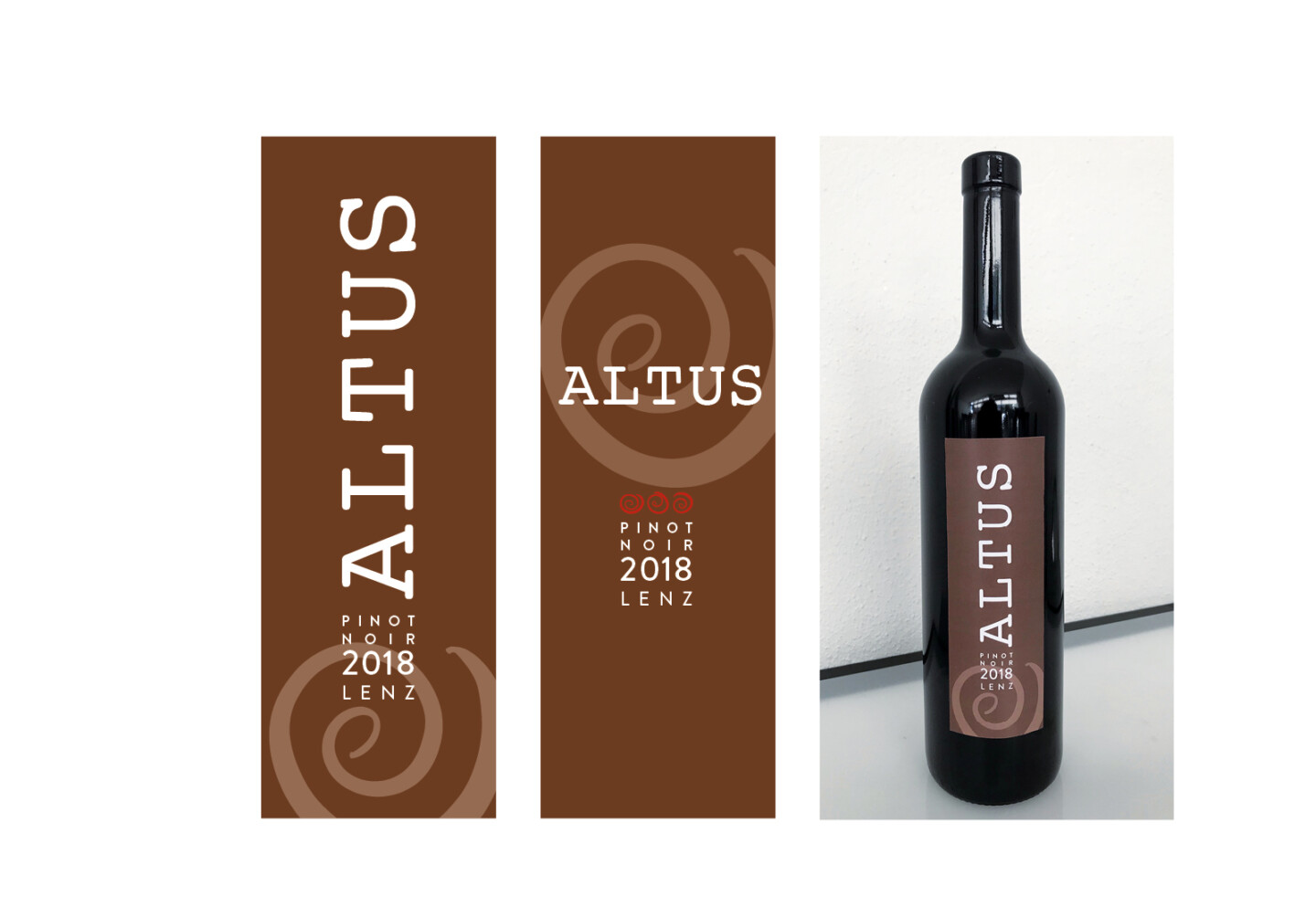 1000herz Artworks Luzern Franco Gritti Schubiweine Grafik Weinetikette Altus A5