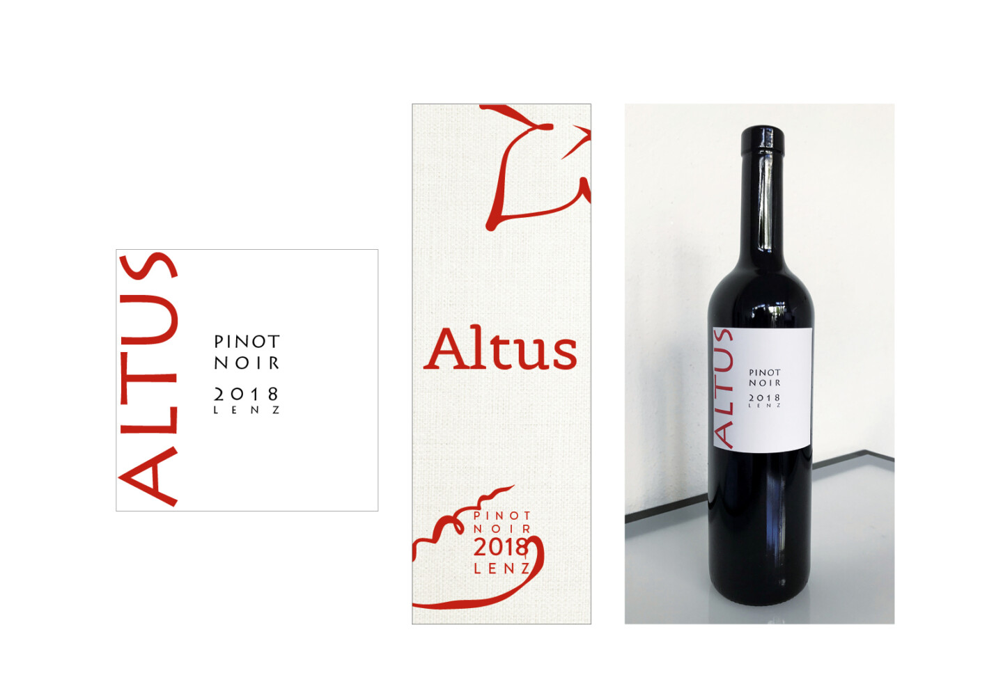 1000herz Artworks Luzern Franco Gritti Schubiweine Grafik Weinetikette Altus A7